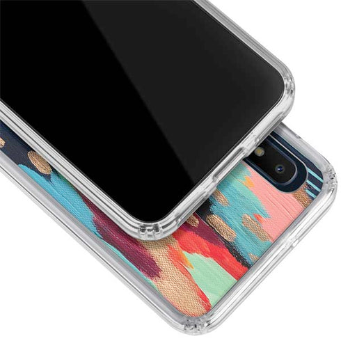 Etta Vee Color Melt Galaxy A10e Clear Case